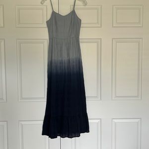 Madewell ombré maxi dress